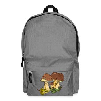 Pilze - Rucksack - Mittelgrau - Vorne