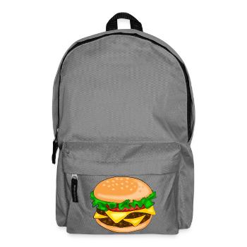 hamburger - Backpack - elephant grey - Front