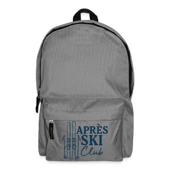 Après Ski Club - Backpack - elephant grey - Front