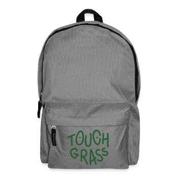 Touchez l’herbe - Sac à dos - gris éléphant - Devant