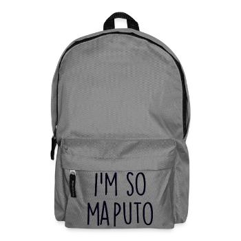 Maputo, Mozambique - Backpack - elephant grey - Front