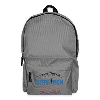 Ultra Maman - Je reviens demain - Sac à dos - gris éléphant - Devant