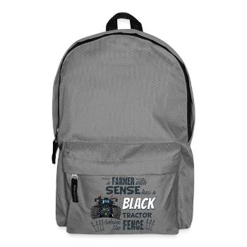 1396_A_Farmer_with_sense - Backpack - elephant grey - Front