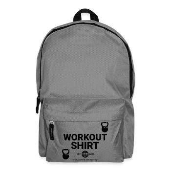 Chemise d’entraînement - Sac à dos - gris éléphant - Devant