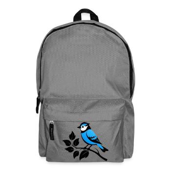 Blaumeisegarten - Rucksack - Mittelgrau - Vorne