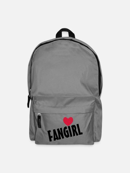 Fangirl Geschenk - Rucksack - Mittelgrau