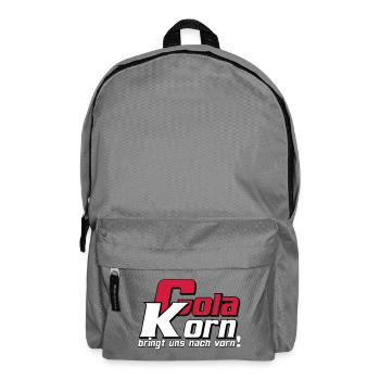 Korn , Party , Cola Korn bringt uns nach vorn(25) - Rucksack - Mittelgrau - Vorne