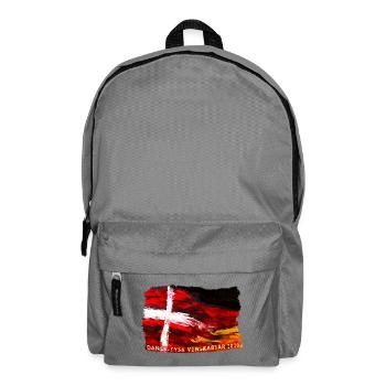 dansk tysk venskab - Deutsch dänische Freundschaft - Rucksack - Mittelgrau - Vorne