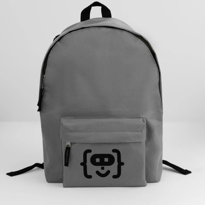 Hacker-Programmierer-Code-Logo Rucksack