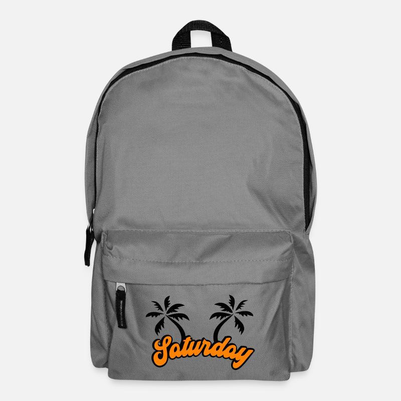 Saturday Das Wochenende Design - Rucksack - Mittelgrau