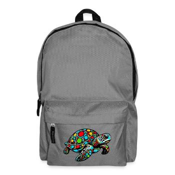 Tortue - Sac à dos - gris éléphant - Devant