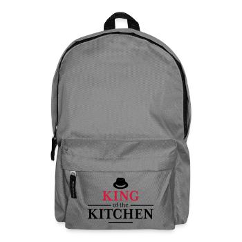 Men's Cooking Apron - Backpack - elephant grey - Front