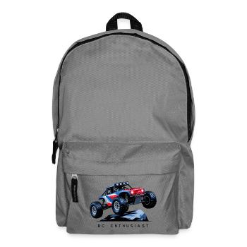 RC Auto - Rucksack - Mittelgrau - Vorne