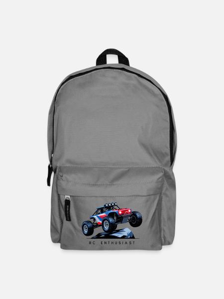 RC Auto - Rucksack - Mittelgrau