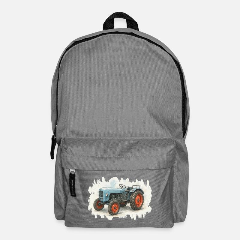 Königstraktor - Rucksack - Mittelgrau