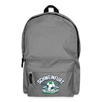 Schweinfurt Fussball Fanartikel Fußball Fan - Rucksack - Mittelgrau - Vorne