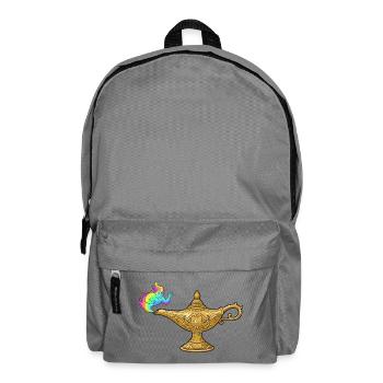 Geist aus der Wunderlampe - Rucksack - Mittelgrau - Vorne
