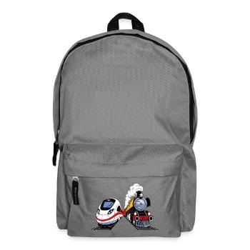 KOPF ZAHNRÄDER - Rucksack - Mittelgrau - Vorne
