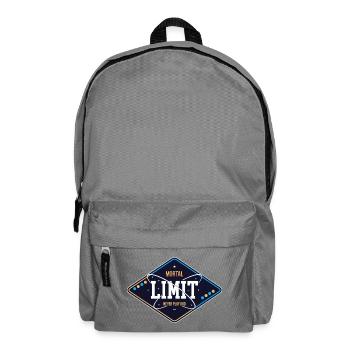 MORTAL LIMIT NEVER PLAY GOD - Backpack - elephant grey - Front