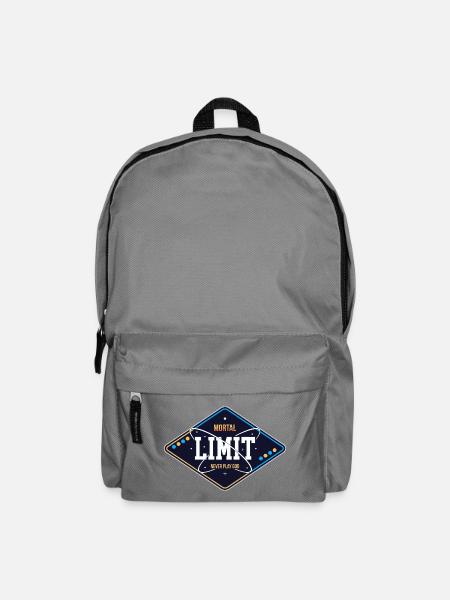 MORTAL LIMIT NEVER PLAY GOD - Backpack - elephant grey
