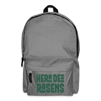 Lord of the lawn - for lawn lovers - Backpack - elephant grey - Front