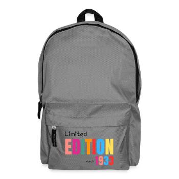 Limited edition Made in 1933 - Backpack - elephant grey - Front