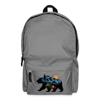 Nachtberg-Abenteuer - Rucksack - Mittelgrau - Vorne