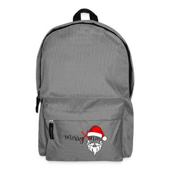 Merry_X_Mas - Rucksack - Mittelgrau - Vorne