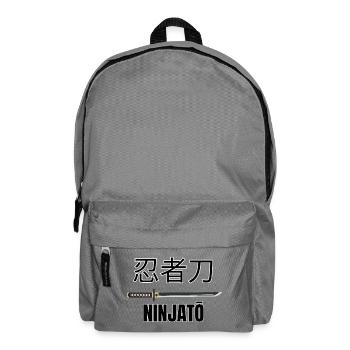 Ninjatō 忍者刀 – Épée ninja japonaise - Sac à dos - gris éléphant - Devant