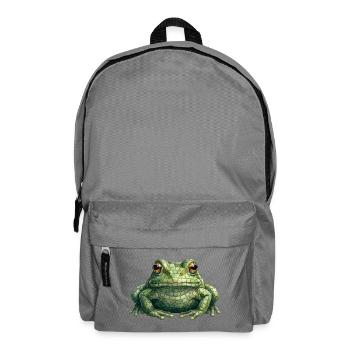 Owl, Mosaic, Bird, Nature, Wise, Art, Brown, G - Backpack - elephant grey - Front