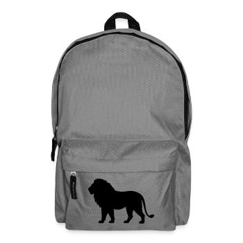 Lion - Backpack - elephant grey - Front