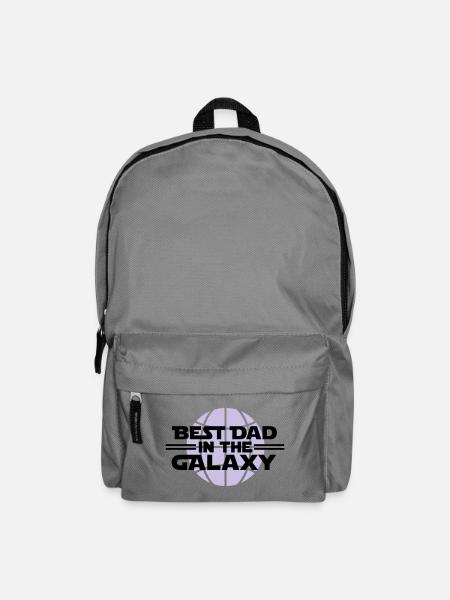 Best dad in the galaxy - Backpack - elephant grey