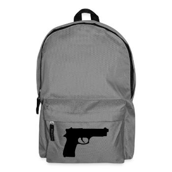 Gun - Backpack - elephant grey - Front