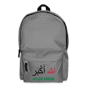 Allah Akbar - Sac à dos - gris éléphant - Devant