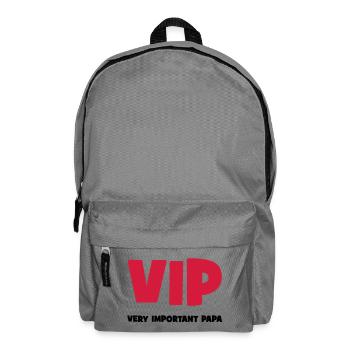 Very Important Papa :) - Backpack - elephant grey - Front