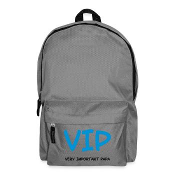 Very Important Papa :) - Backpack - elephant grey - Front