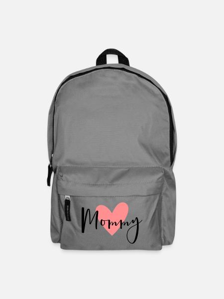 Mommy Herz Liebe Geschenk - Rucksack - Mittelgrau