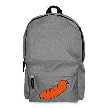 saucisse - Sac à dos - gris éléphant - Devant
