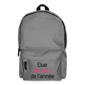 Petanque / Boules / Sport / Spiel - Rucksack - Mittelgrau - Vorne