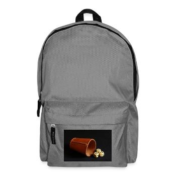 Gobelets cubes - Sac à dos - gris éléphant - Devant