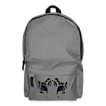 tiger head - Backpack - elephant grey - Front