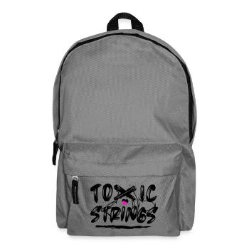 Toxic Strings 2 Farben - Rucksack - Mittelgrau - Vorne