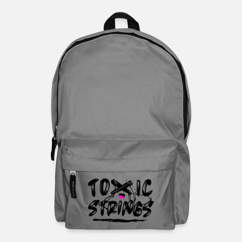 Toxic Strings 2 Farben - Rucksack - Mittelgrau
