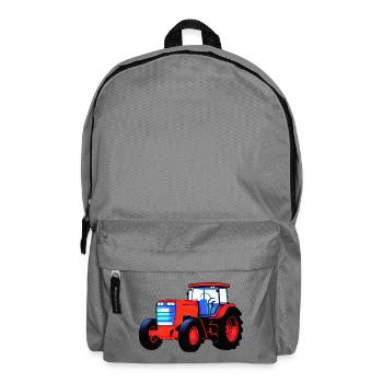 Traktor - Rucksack - Mittelgrau - Vorne