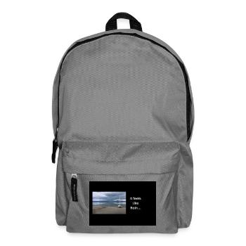 Streetwear it feels like rain - Sac à dos - gris éléphant - Devant