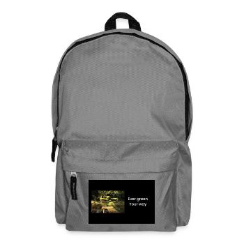 Streetwear Ever Green Your Way - Sac à dos - gris éléphant - Devant