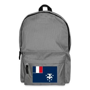Französische Süd- und Antarktisgebiete - Rucksack - Mittelgrau - Vorne
