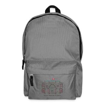 Copenhagen, SMK Art Museum, Drawing Denmark - Backpack - elephant grey - Front