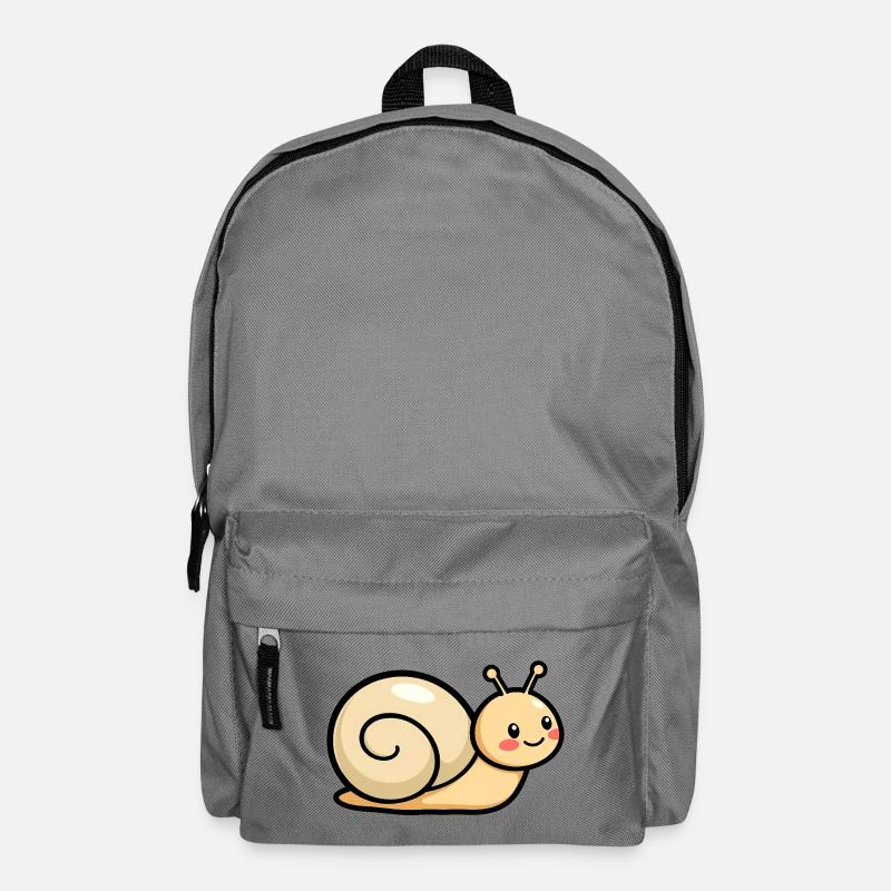 Schnecke - Rucksack - Mittelgrau
