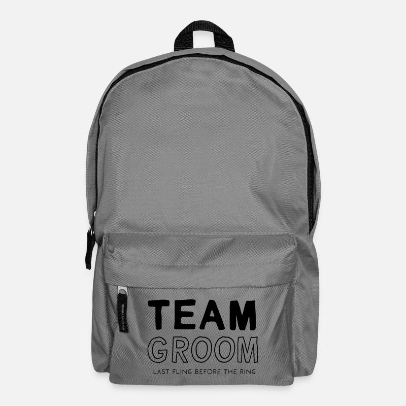 Team Groom - Backpack - elephant grey